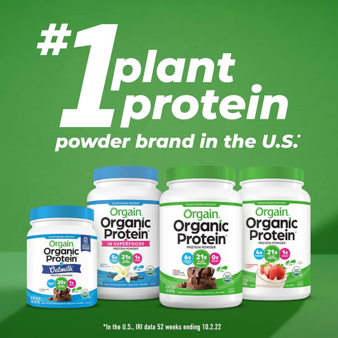 Orgain Organic Greens Powder + 50 Superfoods - 0.62lb - 1 Billion Probiotics for Digestive Health