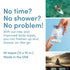 YUNI Beauty Large Unscented Body Wipes (12 Count) - Super Soft Moist Showerless Wipes for Travel