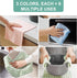 JOYMOOP Microfiber Cleaning Cloths, 18 Pack Kitchen Towels for Dish Drying, 10"x10", Absorbent Lint Free Rags