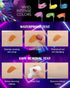 UV Glow Colored Mascara, 1 Pcs Green, Waterproof, Fast Dry Curling Non Clumping Mascara for St Patrick's Day