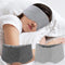SUWEISHI 2 Pack Ultra Soft 100% Cotton Sleep Mask, Adjustable Strap, Comfortable Blindfold for Travel, Blocks Light