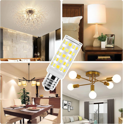 Mirror Replacement Incandescent Bulbs 20W for Conair Makeup Mirror, 10x Double Sided LED Bulbs (2Pack)