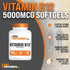 BulkSupplements.com Vitamin B12 1000 mcg Softgels, 60 Softgels, Gluten Free, Cyanocobalamin, 1 Softgel per Serving