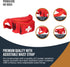KB-8004 Pack Set, 8" 2" 6", PrimaCare First Aid Empty Fanny for Emergency Equipment x x Red