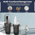 Portable Travel Toothpaste Container Case, 3 in 1 Toothbrush Toothpaste Travel Cup Container