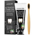 Lagunamoon Whitening Charcoal Toothpaste for Sensitive Teeth, Enamel Repair, Mint Flavor Gel for Cavity Protection