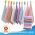 Sunny zzzZZ 18 Pack Microfiber Cleaning Cloth, Super Absorbent 10 × 10 Inch Reusable Rags, Fast Drying (Multicolor)