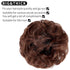 Messy Bun Hair Piece, Thick Updo Scrunchies Hair Extensions for Women, Dark Auburn