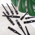 PAGOW 24 Pcs Electric Razor Cleaning Brush, Shaver Razor Clipper Cleaner Brush with Nylon Bristles, 2 Sizes (Black)