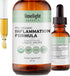 USDA Organic Liquid Turmeric, Boswellia & Ginger with Black Pepper - 60 Servings for Joint, Muscle, Heart Support