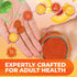 Sugar Free Vitamin D3 K2 Gummies - 5000 IU D3 + 80 mcg K2, Gluten-Free, Non-GMO, Natural Peach Flavor