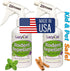 Peppermint Oil Spray for Rodents Plus Cinnamon Oil - MAX Power Mouse Repellent (2 Pack) by Lazy Cat