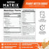 Syntrax Nutrition Matrix Protein Powder, Sustained-Release Protein Blend, Peanut Butter Cookie, 2 lbs