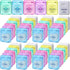 60 Pack Dental Floss Bulk, Mint Flavored Floss 50m Each, Travel Dental Floss for Teeth and Gum Protection (Multicolor)