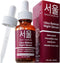 SeoulCeuticals 1% Korean Retinol Night Serum for Face - 97.5% Snail Mucin + Hyaluronic Acid + Bakuchiol, 1oz