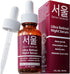 SeoulCeuticals 1% Korean Retinol Night Serum for Face - 97.5% Snail Mucin + Hyaluronic Acid + Bakuchiol, 1oz