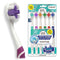 GuruNanda Butter On Gums Toothbrush, 6 Count, 8000+ Softex Bristles for Sensitive & Receding Gums, Perfect for Whiter