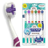 GuruNanda Butter On Gums Toothbrush, 6 Count, 8000+ Softex Bristles for Sensitive & Receding Gums, Perfect for Whiter
