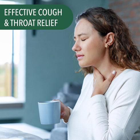 Ricola Honey Herb Cough Drops, 45 Count, Fair Trade Honey & Natural Menthol, Cough Suppressant & Throat Relief