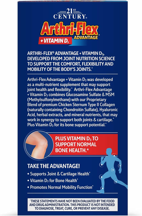 21st Century Arthriflex Advantage Tablets - 120 Count for Joint Support