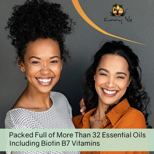 Sunny Isle Rosemary Mint Hair and Strong Roots Butter, 4oz with Biotin & Jamaican Black Castor Oil