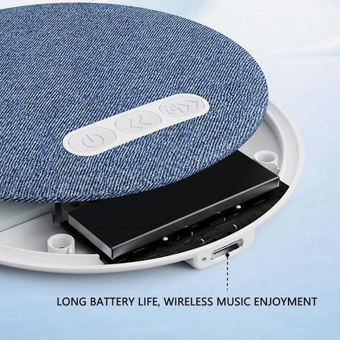 Yunir Pillow Speaker for Sleeping, Bluetooth Speaker Under Pillow with Automatic Off Timer, White Noise Sound Machine