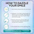 Venus Visage Teeth Whitening Gel Refill Kit, 8 Pack Syringes, 35% Carbamide Peroxide, No Sensitivity for Dazzling Smile