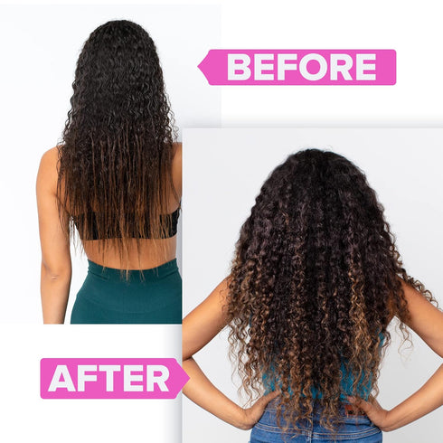 KALIVE Curl Gel 8 oz I Defines All Types of Curls, Waves, and Hair Textures I Hair Product for Women, Natural or Permed
