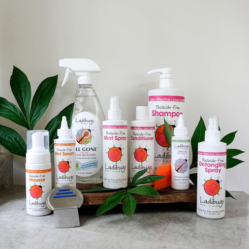 Elimination Mint Serum | Natural Ingredients | Effective Head Lice & Nit Fix for Kids, Family