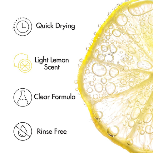 Cinema Secrets Professional Makeup Brush Cleaner, Lemon Scent