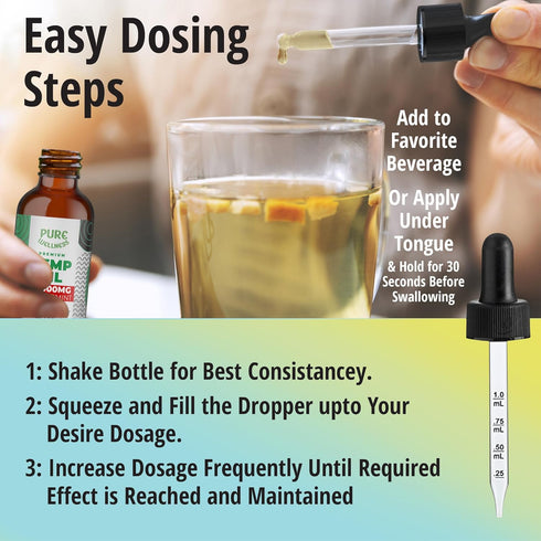 Organic Hemp Seed Oil (2 Oz), Peppermint Flavor, High Potency 30,000 mg for Natural Pain Relief