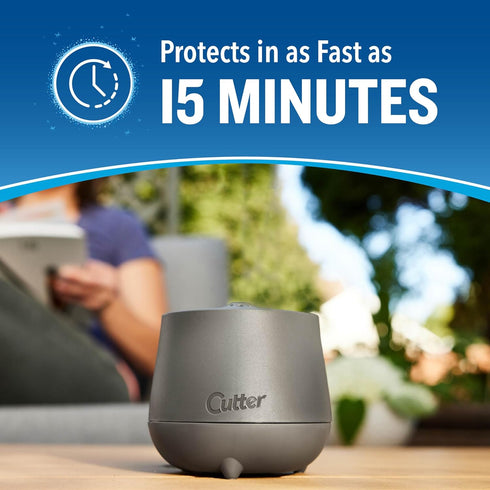 Cutter Eclipse Zone Mosquito Repellent Device, Outdoor Diffuser for Effective Mosquito Protection