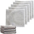 Ohraina (5 Pack) Non-Scratch Scrubbing Wire Dishwashing Rags, Double Stainless Steel Scrubber, Steel Wire Dish Towel