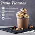 MATICAN 100-Count Paper Ice Cream Cups, 11-Oz Disposable Dessert Bowls for Hot or Cold Food, Party Supplies Treat Cups