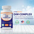 Vitamatic DIM Supplement Complex for Women & Men, 300mg, 120 Veg Capsules, Non-GMO & Gluten Free
