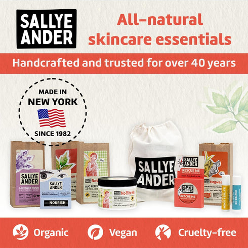 SALLYEANDER No Bite Me All-Natural Bug Repellent, Anti Itch Cream, 2 oz, Safe for Kids