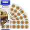 Phiten Titanium Power Tape Discs, Round Disc Shaped Athletic Tape, 70 Pieces