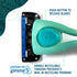 Preserve POPi Shave 5 Razor System Made with Recycled Ocean Plastic, 5-blade Cartridge in Charcoal Grey