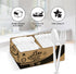 1000 Pcs Plastic Utensils Set - 500 Plastic Forks and 500 Plastic Teaspoons, Medium Weight Disposable Cutlery