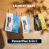 laundry labs 5-in-1 36 Count PowerPax Laundry Detergent Pods, Concentrated Enzyme Clean pods for Stain Removal, Odor