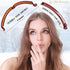 RC ROCHE ORNAMENT 6 Pcs Banana Hair Clip - Thin Hair Fine Ponytail Maker, No Slip Small Hair Claw Clips, Secure Grip