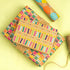 RUSPEPA Mini Kraft Wrapping Paper Rolls, 4 Rolls, 17 inches x 10 feet per Roll, Colorful Birthday Gift Wrap
