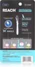 Reach Interdental Brush Cleaners, Tight, 10 Count, Sensitive Gum Protection, Plaque Remover