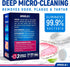 Denture Cleaning Tablets - 120 Tablets for Aligner, Mouth & Night Guard - FSA HSA Approved, Fresh in 3 Minutes