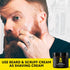 The Beard Club Straight Razor for Men - Premium Cutthroat Razor Kit with 10 Replaceable Blades & Leather Case
