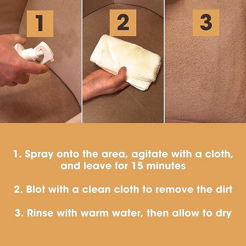 Furniture Clinic Carpet & Upholstery Cleaner | Deep Cleaning Spot & Stain Remover Spray | 17 Oz