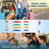 Navona 30 PCS Individually Wrapped Toothbrush Pack, Colorful Manual Set for Travel, Hotels, Donations