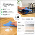 SUPERSCANDI 10 Pack Swedish Dishcloths, 100% Biodegradable & Compostable, Food-Safe, Washable, Blue