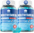 Multivitamin for Women 50+ & Men - Sugar Free Methylated Gummies with Glucosamine Chondroitin MSM