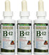 Nature's Bounty B-12 5000 mcg Sublingual Liquid Energy Health, 2 Fl Oz (Pack of 3)